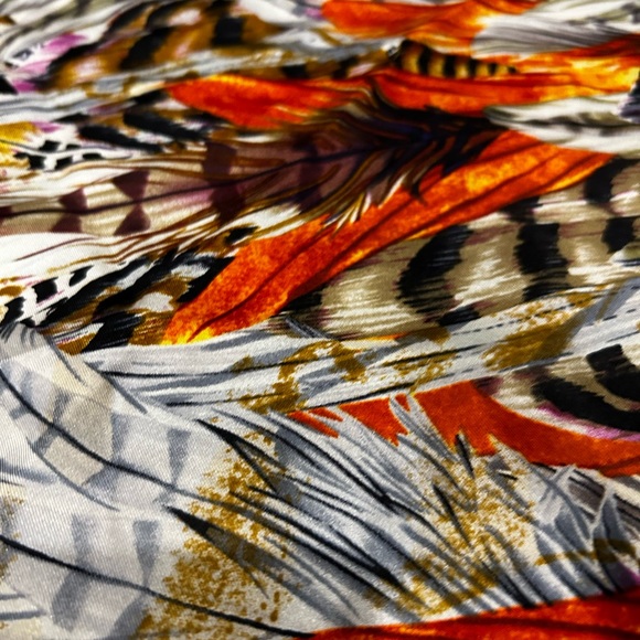 ECHO silk scarf - Picture 2 of 9